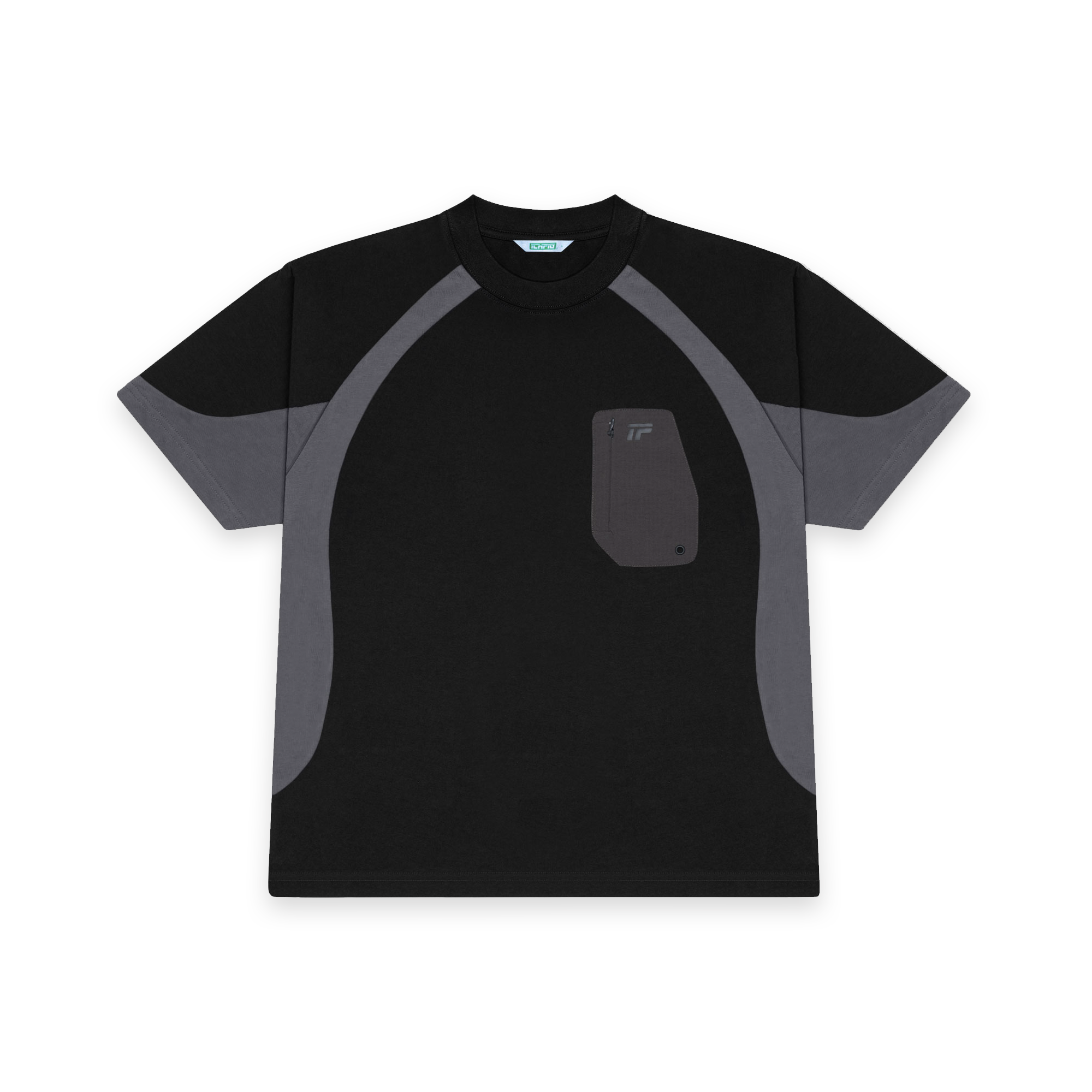 ALT Pocket Raglan Tee - Blackstone