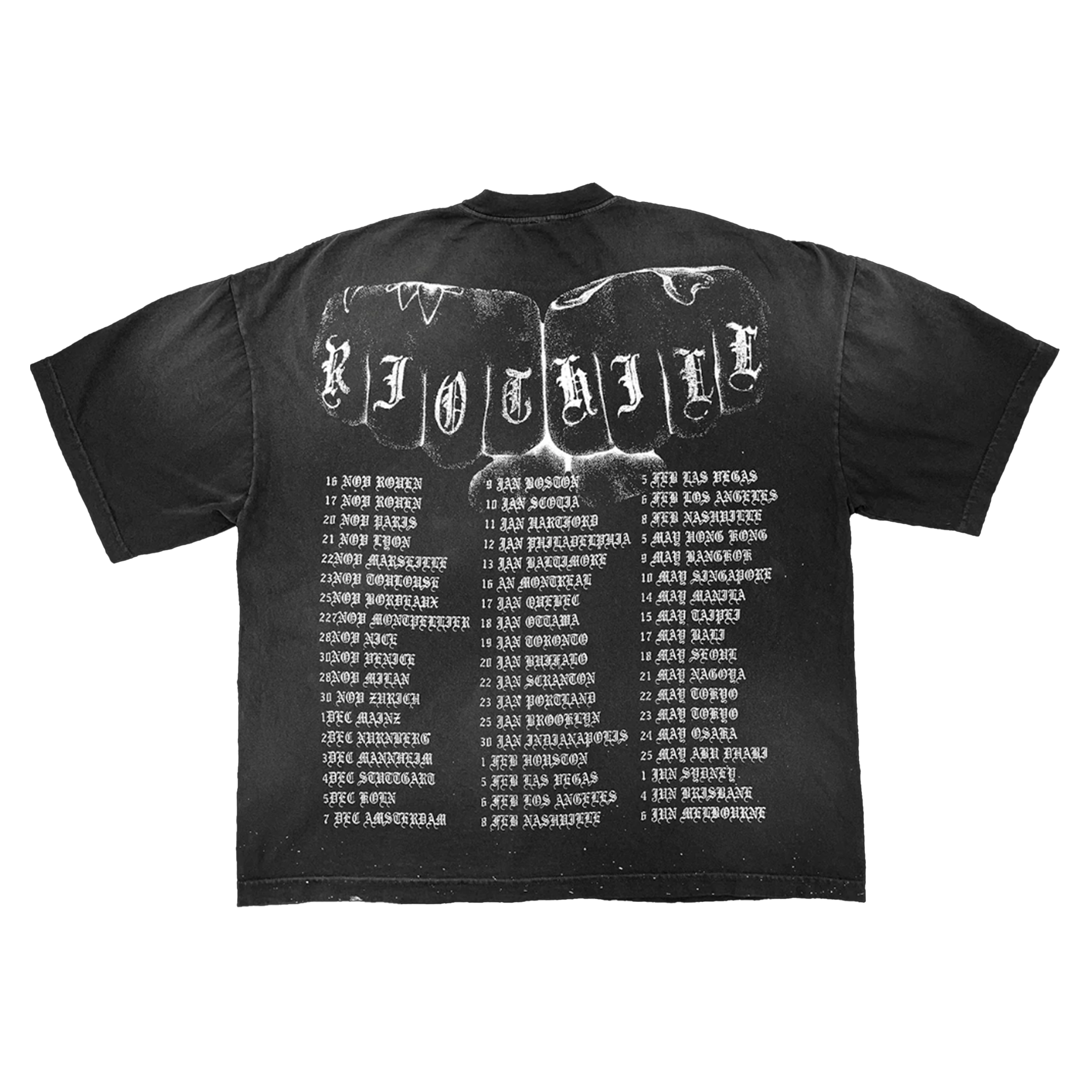 Bareknuckle Tour T-Shirt
