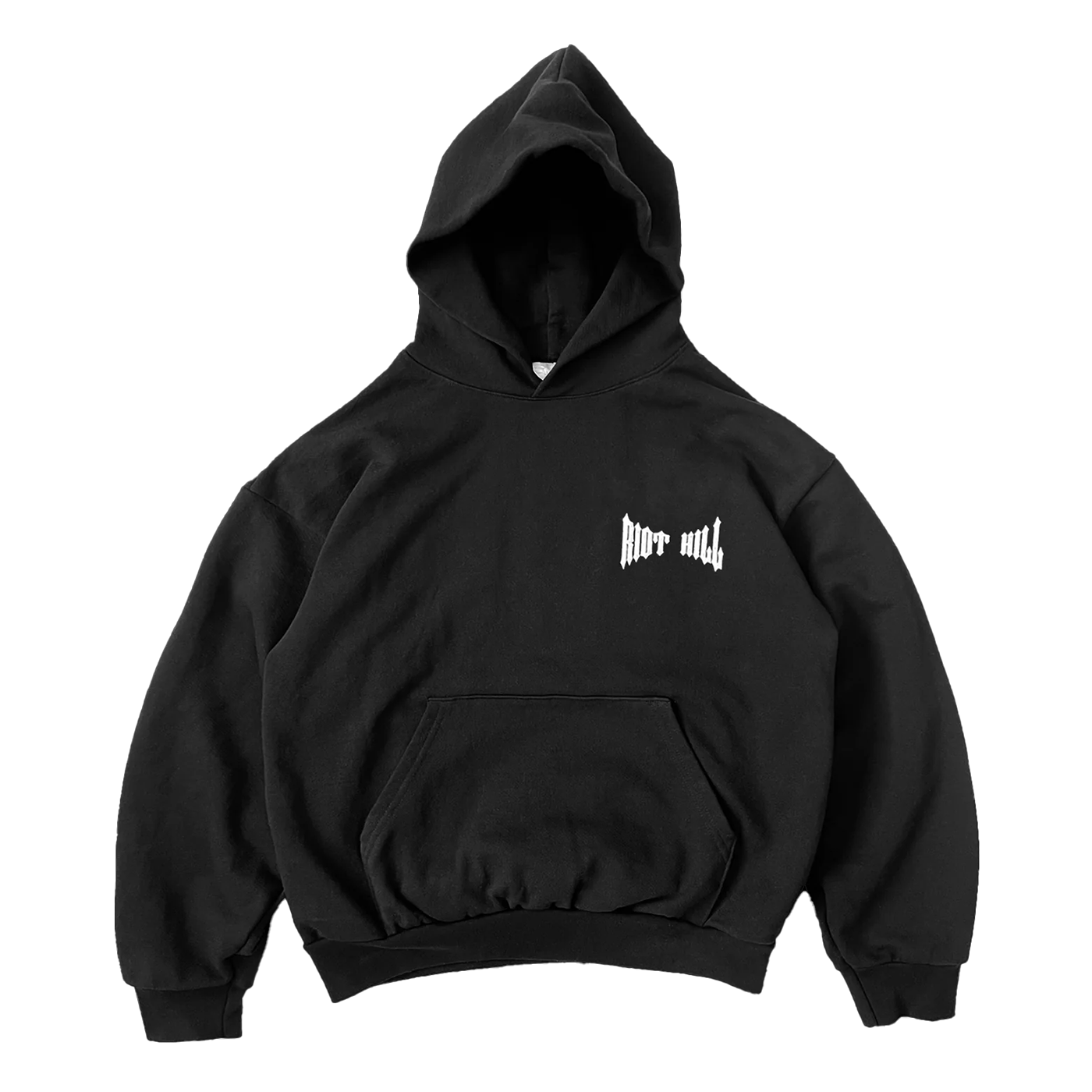 Black Iron Hooded Sweatshirt