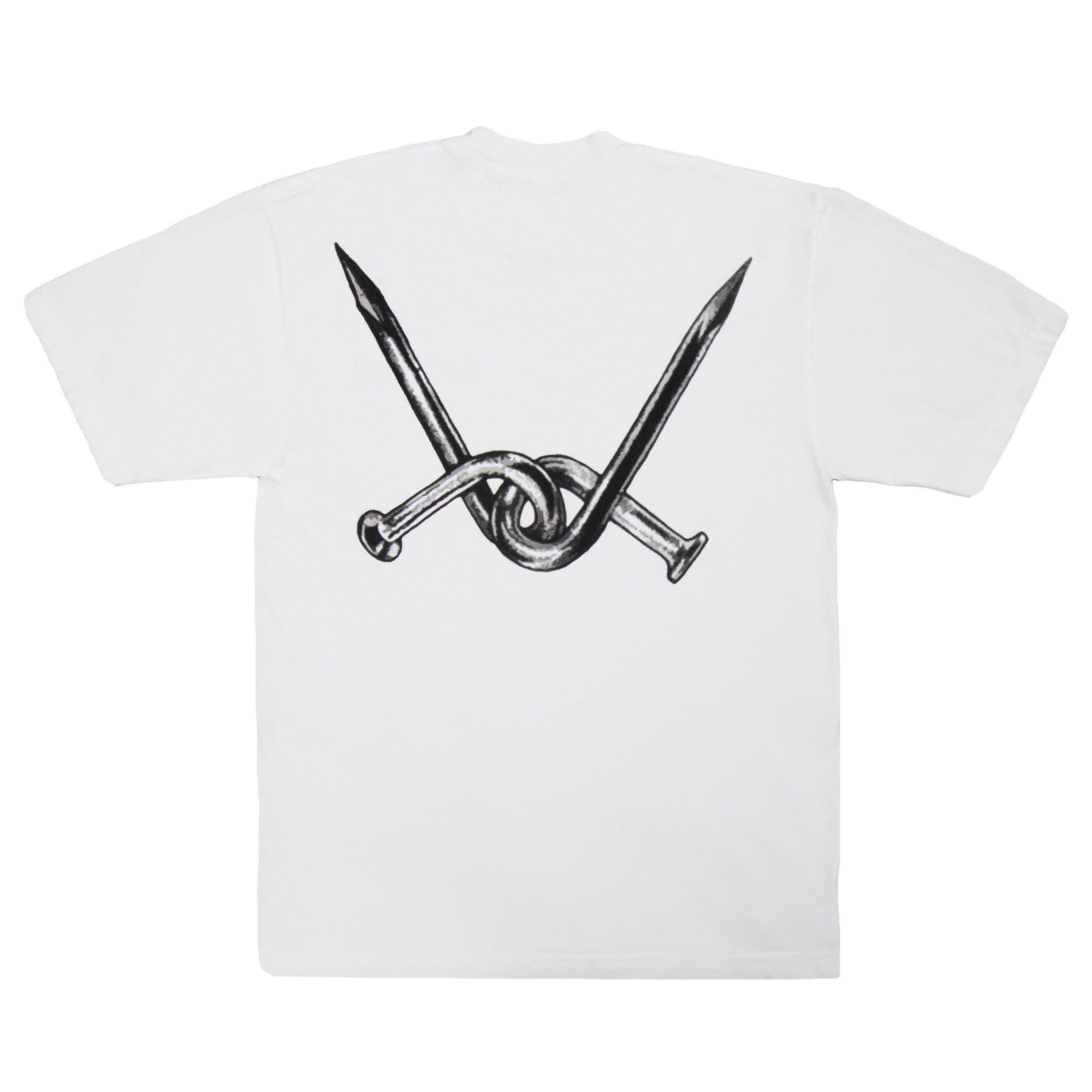 "Hard As Nails" Tee - White